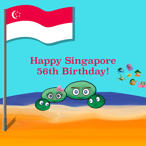 Happy Singapore 56th Birthday