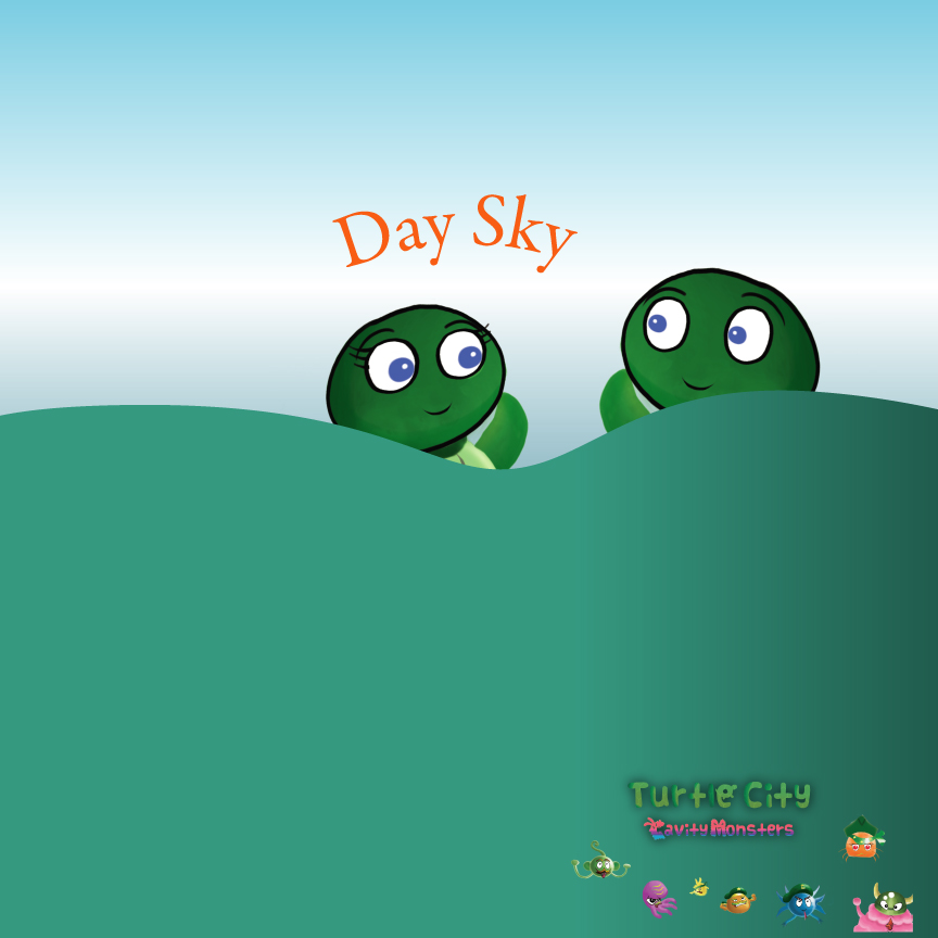 Day Sky - Turtle City: Cavity Monsters
