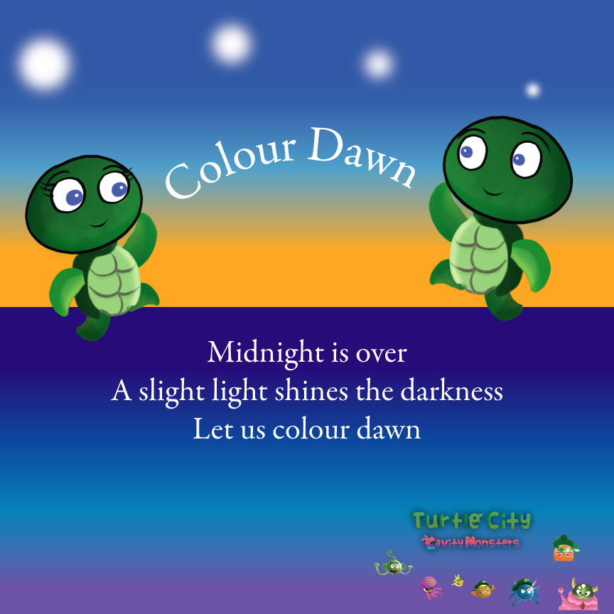 Colour Dawn - Turtle City: Cavity Monsters