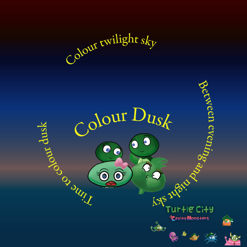 Colour Dusk - Turtle City: Cavity Monsters