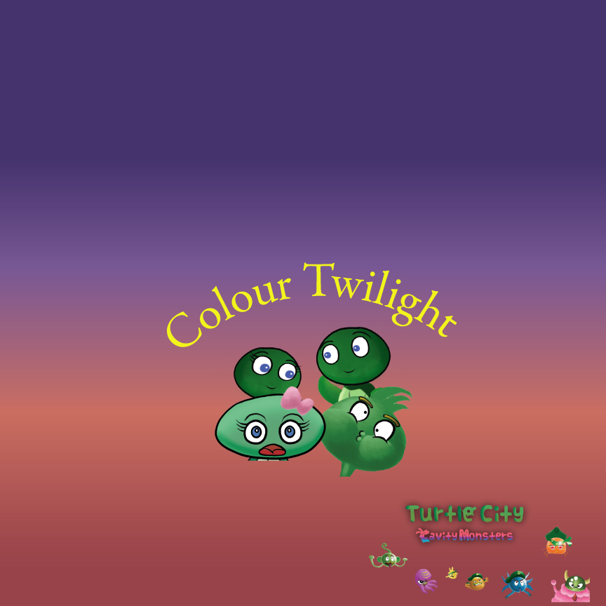 Colour Twilight - Turtle City: Cavity Monsters Title