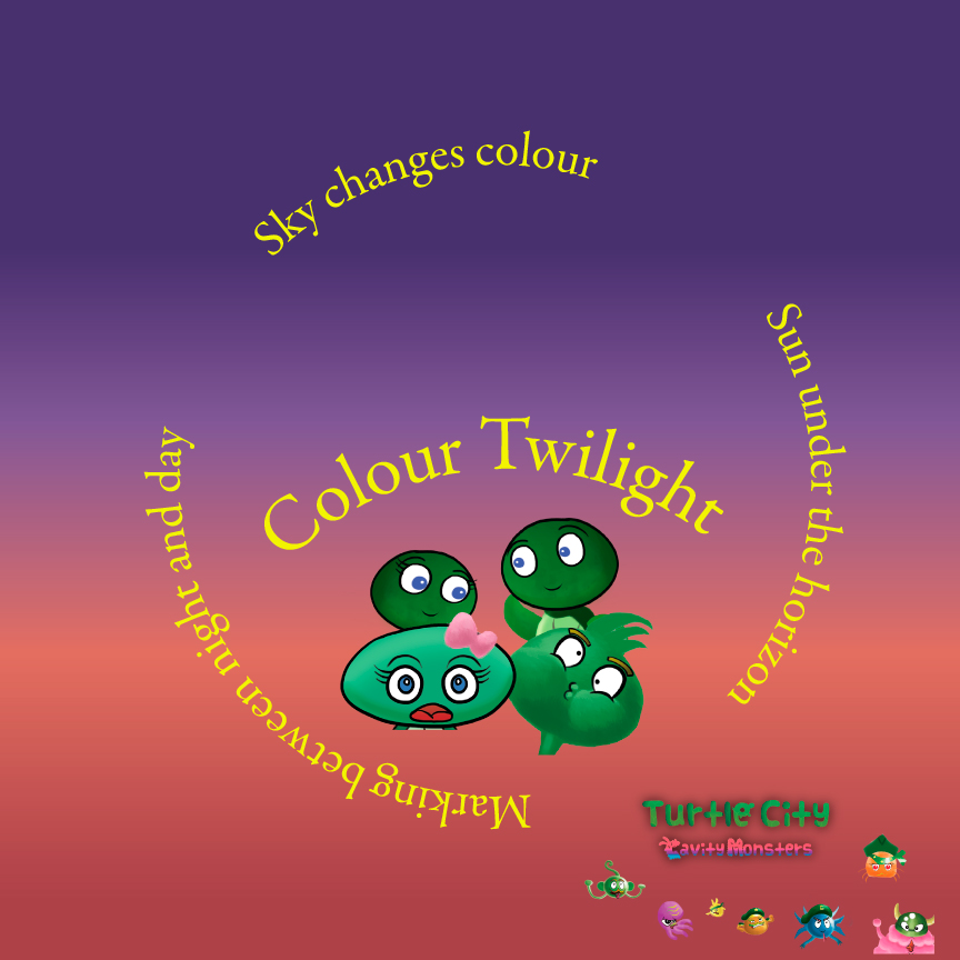 Colour Twilight - Turtle City: Cavity Monsters