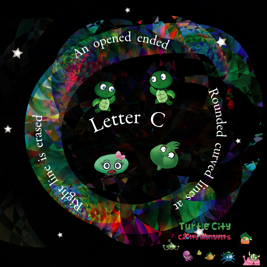 Letter C - Turtle City: Cavity Monsters
