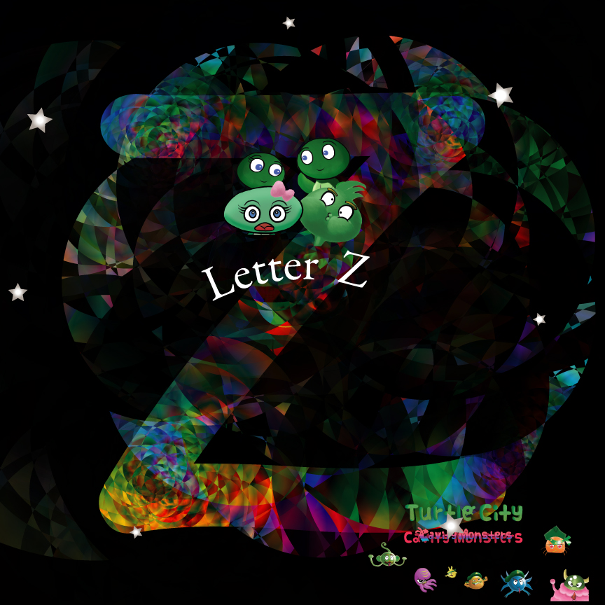 Letter Z - Turtle City: Cavity Monsters