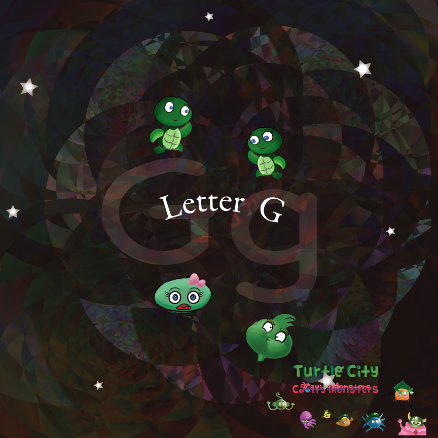 Letter G - Turtle City: Cavity Monsters