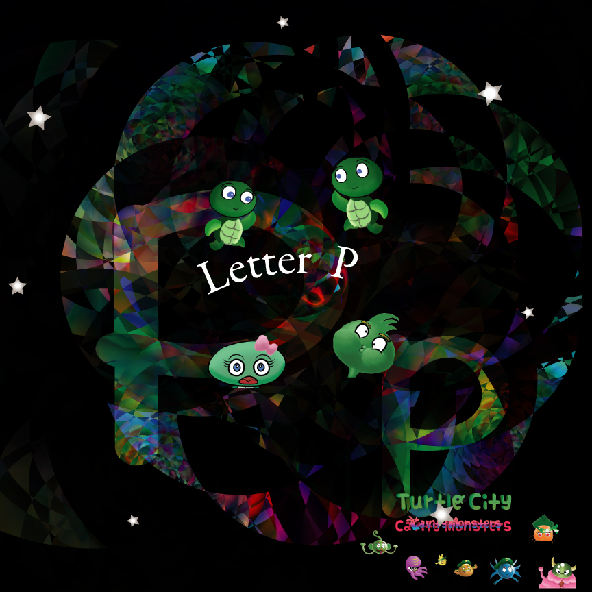 Letter P - Turtle City: Cavity Monsters