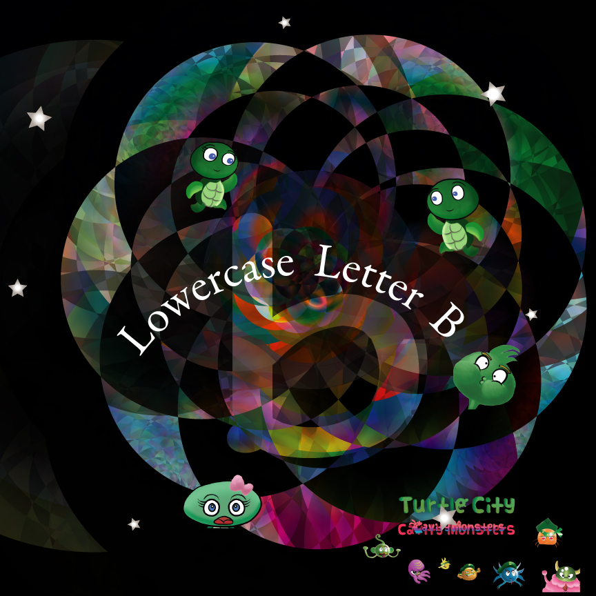 Lowercase Letter P - Turtle City: Cavity Monsters