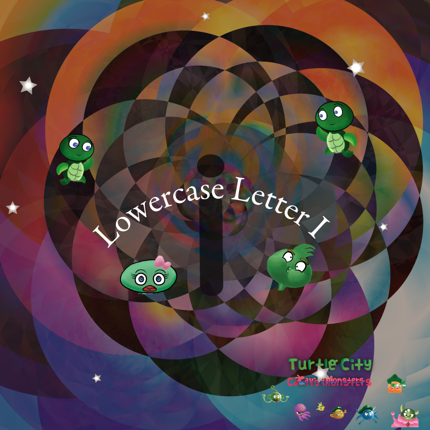 Lowercase Letter I - Turtle City: Cavity Monsters