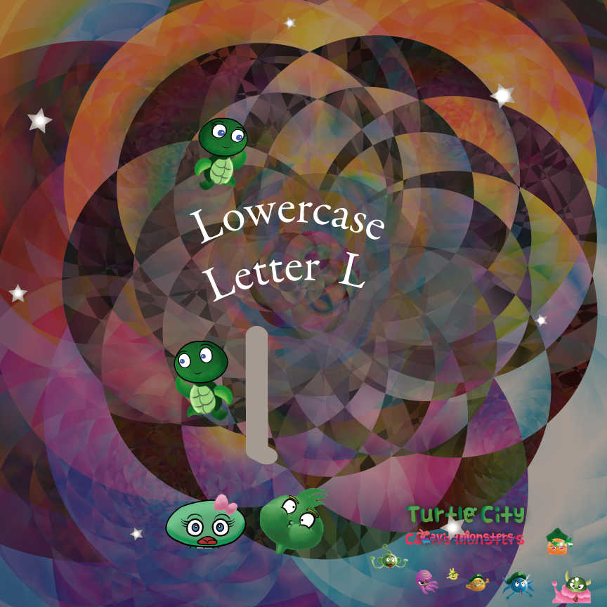 Lowercase Letter L - Turtle City: Cavity Monsters