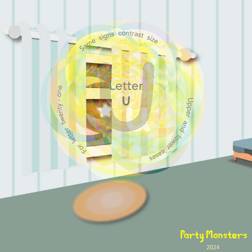 Letter U - Party Monsters